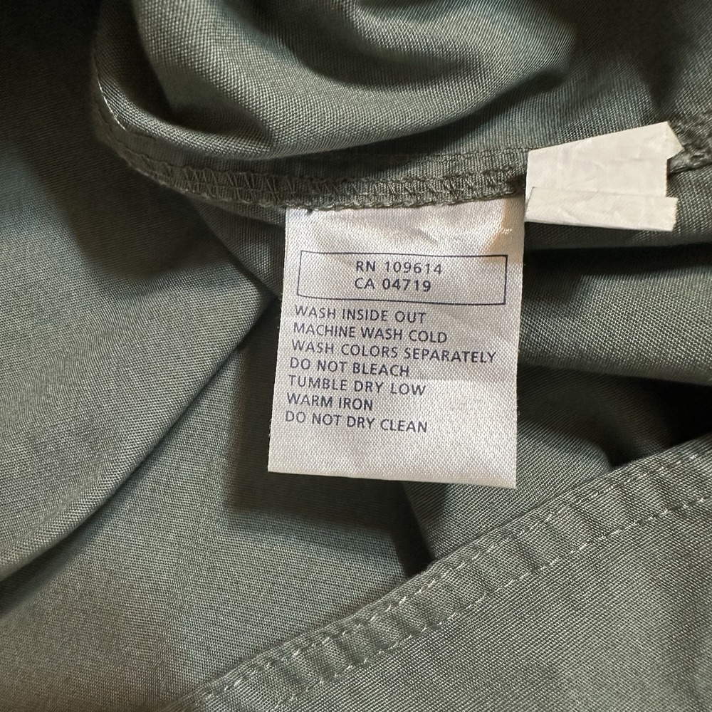 5.11 Tactical Men's XL SS Military Green Shirt Button Front Pockets Vented - Picture 5 of 7
